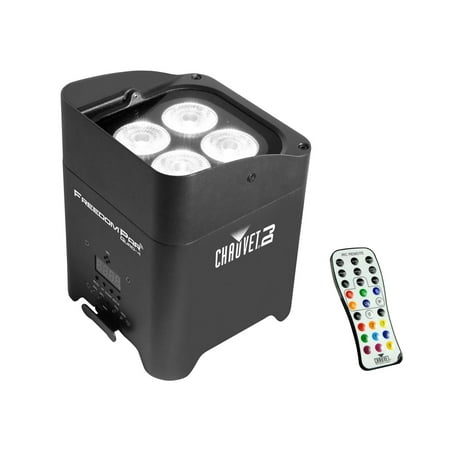 Chauvet DJ Freedom Par Quad 4 Wireless Battery LED Wash Light Effect w/ Remote