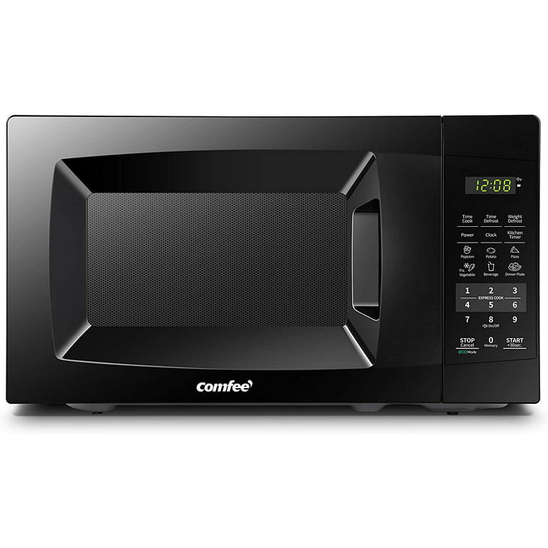 COMFEE' EM720CPL-PMB Countertop Microwave Oven with Sound On/Off, ECO Mode  an 817986029297