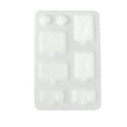 thumbnail image 1 of Juego de tapones de malla antipolvo Anti-Cubierta para NS Switch/Switch OLED White 8pcs, 1 of 2