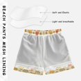 thumbnail image 3 of FORMRS Boys Swim Trunks Quick Dry Mesh Lining Beach Boardshorts, Sizes XS-XL, Cute Cartoon Ghost Pattern, 3 of 7
