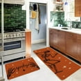 thumbnail image 4 of On Sale Huayishang Carpet,Polyester Carpet,2Pcs Autumn Kitchen Carpet Set Anti Slip Washable Thanksgiving Area Pumpkin Maple Turkey Kitchen and Bathroom Carpet Used As A Holiday Autumn Celebration Mat, 4 of 5