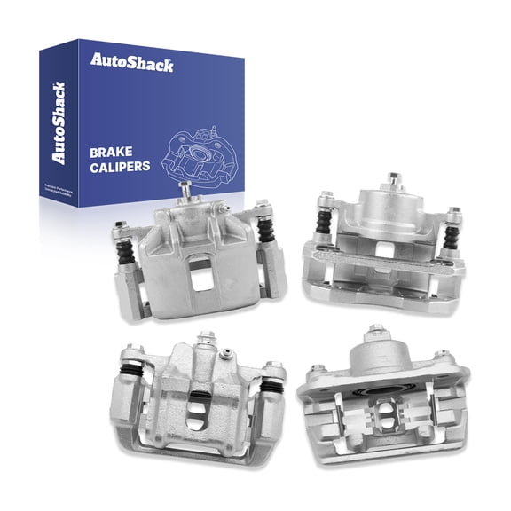 AutoShack Front & Rear Brake Calipers Replacement for 1999-2008 Acura TL 2001-2003 Acura CL 4-PC Set