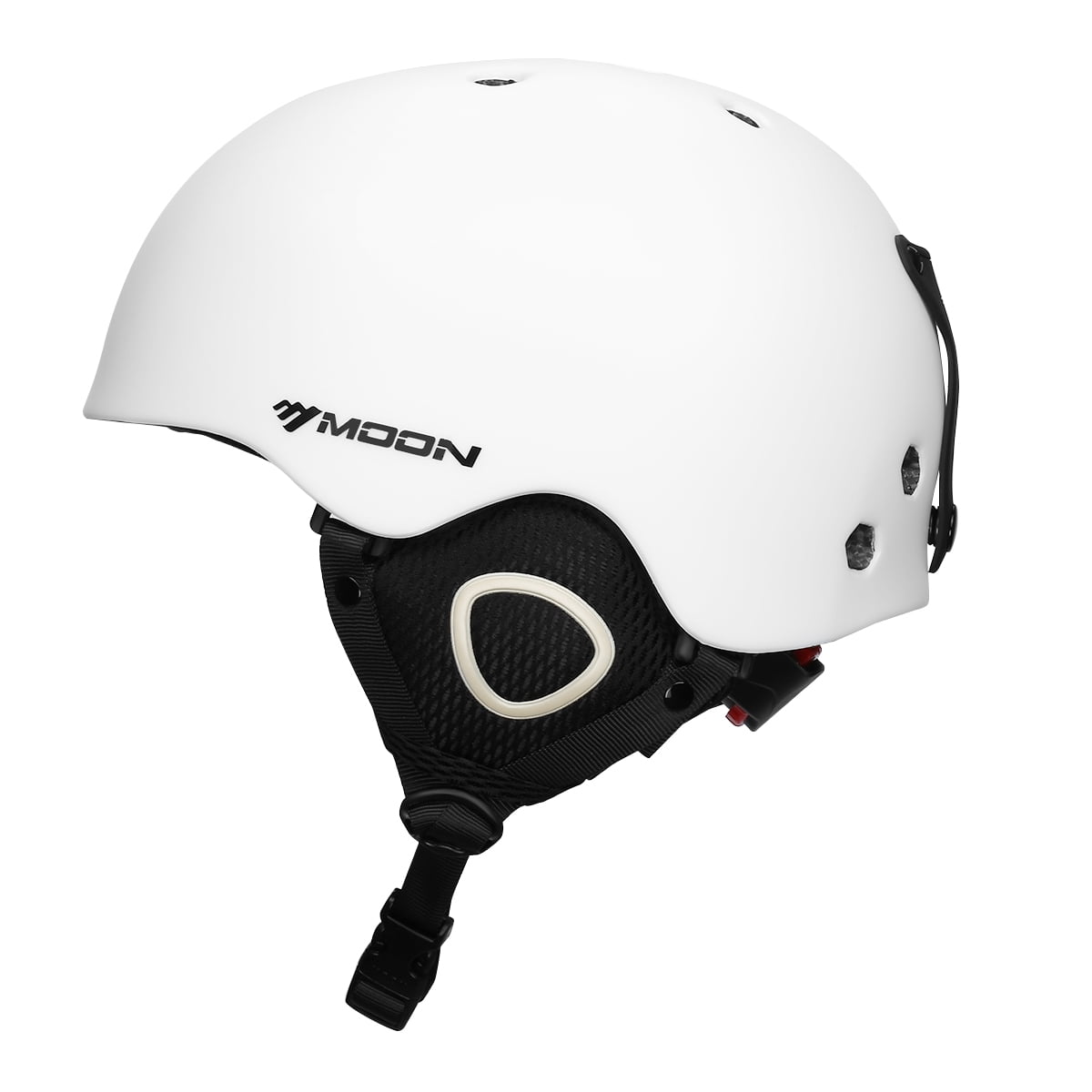 Moon Skiing Helmet Adult Kid Equipment Autumn Winter Snow Skating Sports Integrally-molded Outdoor Ultralight Matte... by