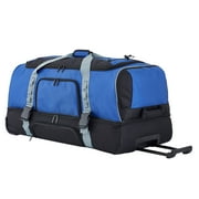 Protege 36-inch Jumbo Drop-Bottom Rolling Travel Duffel Bag with Telescopic Handle