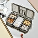 thumbnail image 1 of Organizador de pastillas Colco divisor de pastillas contenedor portátil transparente Gris, 1 of 8