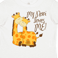 thumbnail image 4 of Inktastic My Noni Loves Me Boys or Girls Toddler T-Shirt, 4 of 5