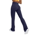 thumbnail image 3 of CAIXIA Athletic Pants for Women High Waisted Bootcut Dance Pants Stretchy Bootcut Yoga Pants Gym Leggings for Workout Running Athletic Activewear, 3 of 6