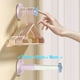 thumbnail image 1 of Retractable Clothes Rack Wall Mounted | Telescopic Space Saving Storage Bar | Heavy Duty Adjustable Hanging Organizer for Laundry Balcony Bathroom Home | Modern Design | 1 Pack, 1 of 5
