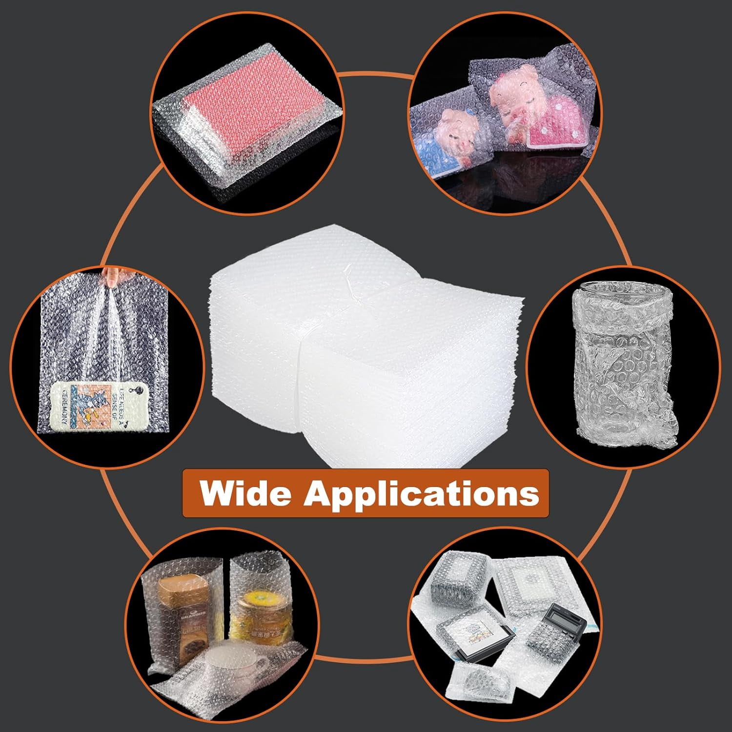 50Pcs Bubble Pouches Wrap Bag, 12''x16'' Double Wall Shockproof Bubble Bags, Clear Bubble Out Bags for Packing, Cushioning Bags for Moving, Shipping and Packing