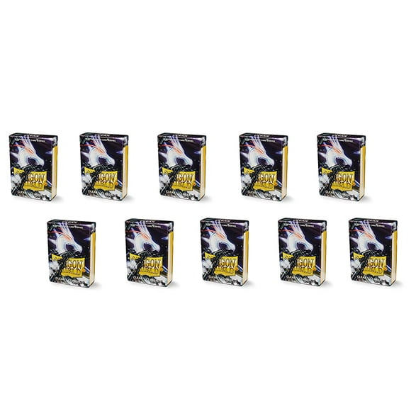 10 Packs Dragon Shield Classique Mini Japonais Transparent 60 ct Pochettes de Cartes Vitrine