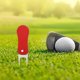 thumbnail image 5 of Doblado Golf Tool Green Reparación de accesorios de horquilla con extraíble Limpiador de tono de tono liviano para Putting Green rojo DYNWAVEMX Horquilla de reparación Golf Divot, 5 of 8