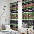 thumbnail image 5 of Blackout Kids Curtains,Colorful Football Field and Balls Pattern Childrens Insulated Curtains Set Of 2,Bedroom Essentials,Toddler Room Decor 52"x84", 5 of 5