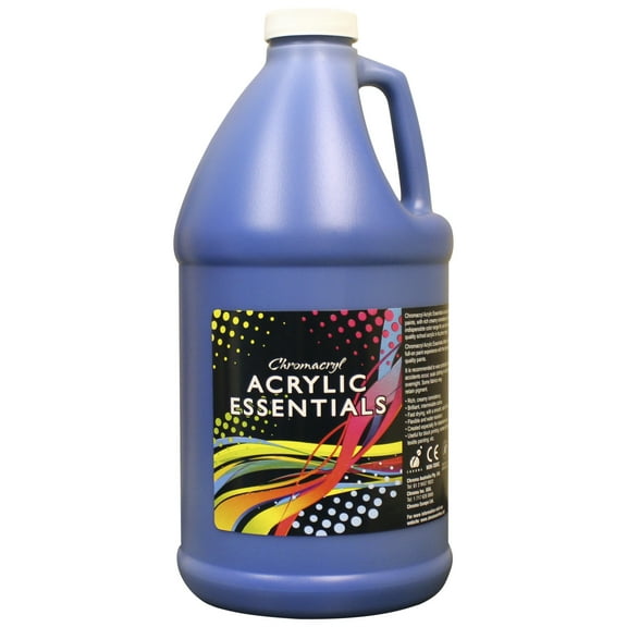 Chroma Acrylic Essential, 0.5 gal Bottle, Cool Blue