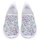 thumbnail image 1 of Hermosos zapatos deportivos con estampado de mariposas azules y flores degradadas para mujer, para primavera y otoño, antideslizantes, suaves y resistentes al desgaste, 1 of 5