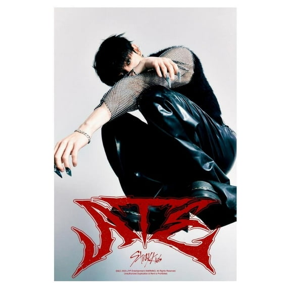 Stray Kids SKZ Bang Chan ATE Album Concept Photo Kpop Boy Band Music Poster Cyberpunk Fashion Photocard Collectible Wall Art Korean Idol Decor