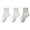 Beige, variant on Wancir 3 Pack Kids Socks Girls Socks for School Uniform Soft Cotton Seamless Toe Athletic Crew Socks