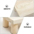 thumbnail image 4 of 1pc Wood Footstool Household Kid Stool Living Room Stool Furniture (Wood Color), 4 of 8