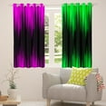 thumbnail image 5 of Ombre Curtains 30%-50% Blackout Purple Green Black Curtains & Drapes Bedroom,Gradient Geometry Striped Window Curtains,Geometric Stripes Window Treatments, 5 of 6