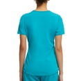 Scrubstar Women's Ultimate Stretch Twill Criss Cross VNeck Scrub Top