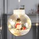 thumbnail image 3 of Cortina de Navidad BRILLAR con luz LED bola de deseos Rojo Verde, 3 of 5