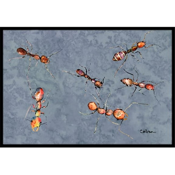 Carolines Treasures  Ants Indoor Or Outdoor Doormat - 18 x 27 in.