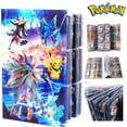 thumbnail image 2 of Álbum de tarjetas grandes de Pokémon para niños, carpeta de Pikachu Charizard con 9 bolsillos, soporte para libros y mapas coleccionables, regalo de juguete, novedad, 432 Fivean unisex, 2 of 2
