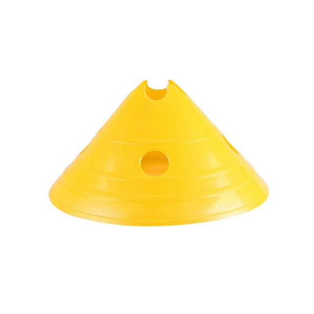 Toystoory Disco de entrenamiento de fútbol, marcador de espacio para ejercicio de fútbol, pelota reutilizable para principiantes, Deportes y aire libre Amarillo