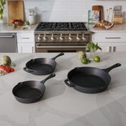 Thyme & Table 12 Smooth Milled Cast Iron Skillet