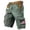Army Green_01, variant on Men's Patriotic Tactical Cargo Shorts USA Flag Print Loose Fit Outdoor Work Short with Pockets