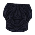 thumbnail image 4 of Pañal para adultos elástico transpirable reutilizable impermeable ropa interior suave para mujer y Negro S, 4 of 9