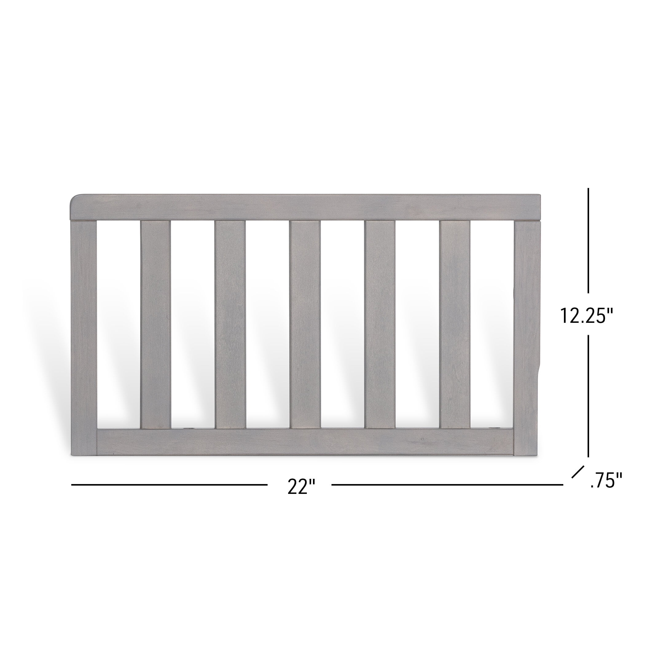 Child Craft Toddler Guard Rail F09501, Lunar Gray