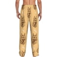 thumbnail image 3 of Goofa German Shepherd Dog Printed Soft Pajama Pants for Men, Wide Leg Comfy Casual Lounge Yoga Pants-Small, 3 of 9