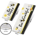 thumbnail image 2 of Yellow Bee Kitchen Mat Anti Fatigue, Bee Happy Kitchen Rugs Sets of 2, Memory Foam Kitchen Mats for Floor Non Skid, Kitchen Floor Comfort Mats for Sink/Home/Office, 17'''' x 48''''+17'''' x 30'''', 2 of 6