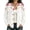 White, variant on Women’s Open‑Front Christmas Print Cardigan, Long Sleeve Button‑Down Loose Sweater Coat, Plaid Snowflake Bauble Festive Outerwear for Holiday Events & Fall Winter Daily Casual Outfits,Red,M