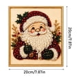 thumbnail image 3 of Christmas DIY Kit Decoration for Home Holiday Party Featuring Theme Indoor Desktop Ornament with ABS Material, 8 Inch, 3 of 6