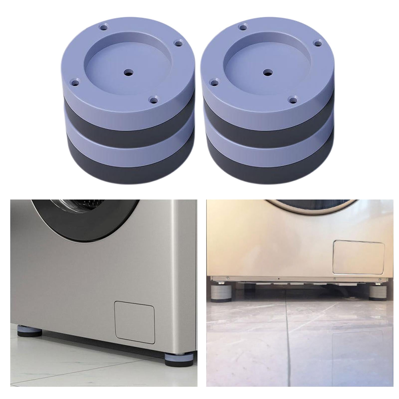 Baoblaze 2x 4 Pcs Washing Machine Shock Anti Feet Pads Anti Slip Washer Dryer Mat for Refrigerators