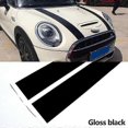 thumbnail image 3 of 2pcs Black White Red Vinyl Car Bonnet Stripes Hood Sticker Cover Decal Dwm2754536 Fit For Bmw Mini Cooper R50 R53 R56 R55, 3 of 5