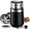 Black, variant on GDOR Adjustable Coffee Grinder Electric,Super Silent Electric Coffee Bean Grinder with Time-Memory Adjustment and Multi-Functional Stainless Steel Cup