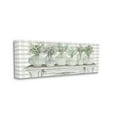 thumbnail image 3 of Stupell Industries Country Home Plants Herbs Jars Rustic Tartan Illustration Graphic Art Gallery-Wrapped Canvas Print Wall Art, 40x17, by Cindy Jacobs, 3 of 7