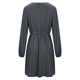 thumbnail image 5 of Vestido de cintura de manga larga con botones y cuello en U sexy de otoño informal para mujer Fridja  yut5760, 5 of 8