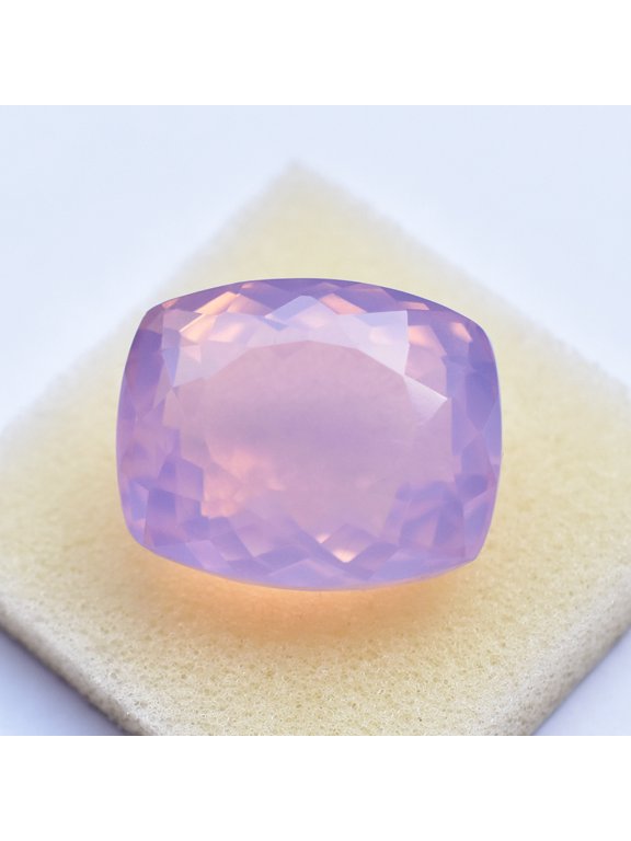 Gemsgrowth Natural Brazilian Topaz Loose Gemstone, 96 Carat, Cushion Cut, Certified, for Jewelry Making, Pendant, Ring, Necklace, Engagement