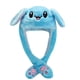 thumbnail image 2 of Gorro De Conejo Bts Kpop Azul Con Orejas En Movimiento BTS AZUL, 2 of 2