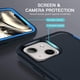 thumbnail image 4 of Funda Resistente para iPhone 13, Triple Capa, Resistente a Golpes y Anticaídas, Color Azul, 4 of 9