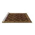thumbnail image 2 of Ahgly Company Machine Washable Indoor Rectangle Persian Brown Traditional Area Rugs, 8' x 10', 2 of 4