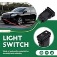thumbnail image 4 of Waterproof Fog Lamp Switch With 4 Line For Toyota Lexus White Light, 4 of 5