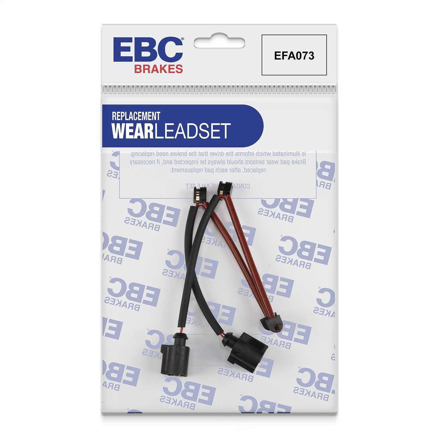 EBC WEAR LEAD Fits select: 2007-2015 AUDI Q7, 2003-2006 PORSCHE CAYENNE