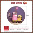 thumbnail image 2 of Goofa Jupe de Sapin de Noël Motif Minions avec Attaches, Décorations de Sapin de Noël, Décor de Ferme de Noël, Décorations de Vacances de Noël-48 Pouces, 2 of 6
