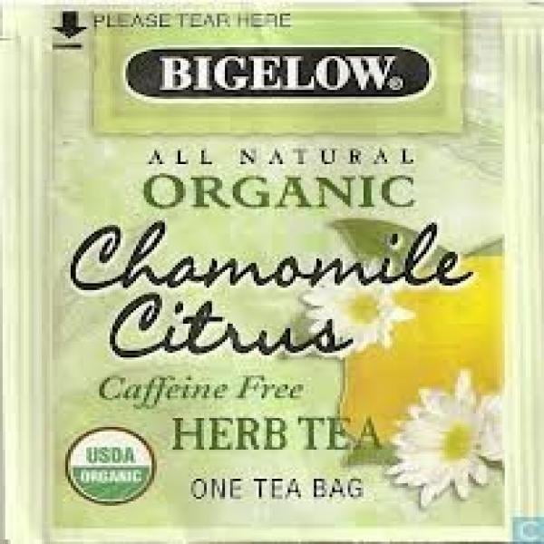 Bigelow All Natural Organic Chamomile Citrus Herb Tea, 60 Count by R.C. BIGELOW INC.