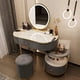 thumbnail image 1 of Light Luxury Dressing Table Storage Cabinet Integrated Bedroom Modern Minimalist New Small Apartment Schminktisch Furniture My Lux Decor Round, 1 of 27