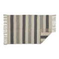 thumbnail image 3 of Design Imports CAMZ12645 2 x 3 ft. Hand-Loomed Rug, Gray Combo Stripe, 3 of 3
